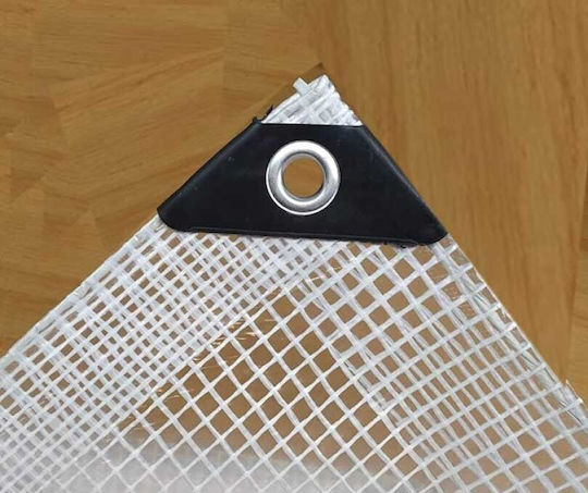 Bradas Impermeabil Prelată 100gr/m² 12x10m. Tip de lumină Transparent
