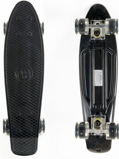 SCK Skateboard Complete Shortboard Μαύρο