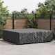 vidaXL Waterproof Dining Table Cover Black 275x...