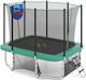 Costway Trampolin Draußen mit Leiter & Netz