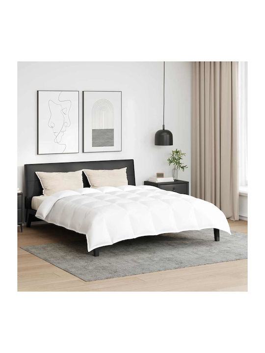 vidaXL Bettdecken-Set Doppelbett mit Microfiber...