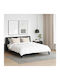 vidaXL Bettdecken-Set Großes Doppelbett mit Microfiber-Füllung 240x220cm White 3Stück