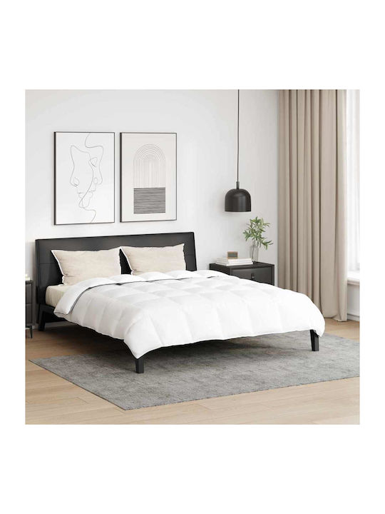 vidaXL Bettdecken-Set Großes Doppelbett mit Mic...
