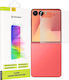 Techsuit Back Cover Tempered Glass Transparent (Galaxy Z Flip7)