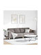 Четири места Диван Текстил Taupe 250x77x76см.