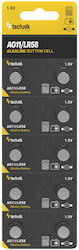 Technik Αλκαλικές Μπαταρίες LR58 1.5V 10τμχ