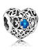Necklace with design Heart with Zircon