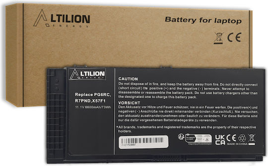 Altilion Energy Μπαταρία FV993, 6600mAh Συμβατή με Dell