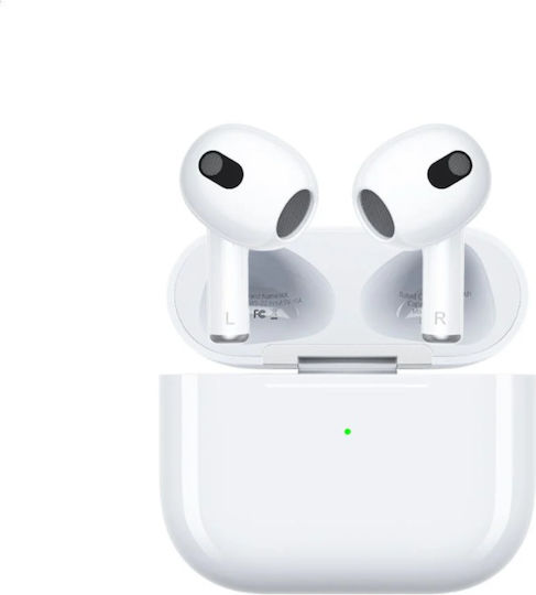 WK WS-22 Earbud Bluetooth Handsfree Earphones with Charging Case White