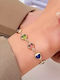Damen Armband mit Design Herz mit Perlen