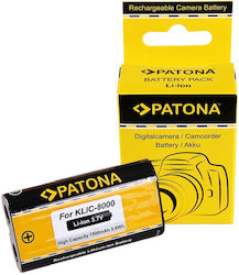Patona Kamera-Batterie Kodak Easyshare Z612 Z712 Ist Z812 Ist Z1012 Ist Klic-8000-1116 Patona Kamera-Batterie Kodak Easyshare Z612 Z712 Ist Z812 Ist Z1012 Ist Klic-8000-1116