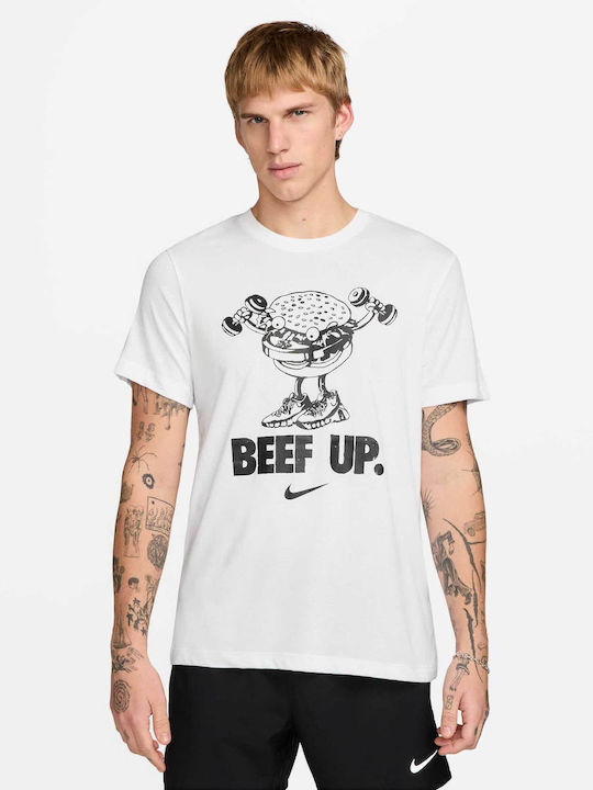 Nike Dri-fit Dri-Fit Athletic T-shirt White HV4135-100