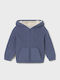 Kids Cardigan with Hood Dark Blue