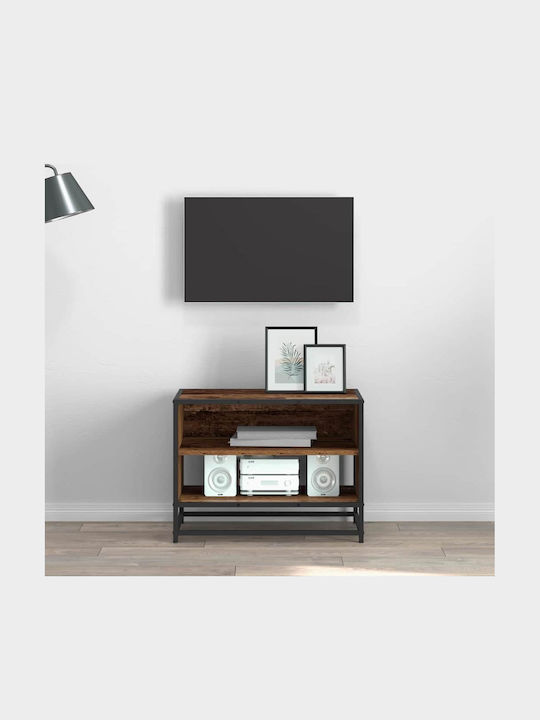 TV-Ständer aus Metall & Holz Alt Holz M61xT40xH46cm
