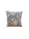Linea Home Διακοσμητική Μαξιλαροθήκη Grace Γκρι 45x45εκ.