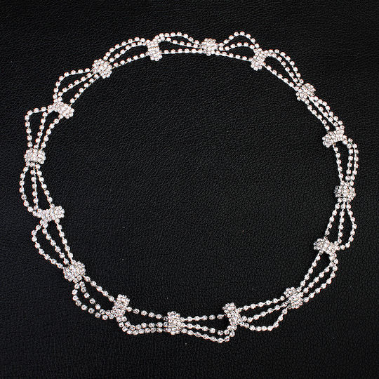 Boho Stilvolle Brautjungfern Diadem mit Steinen