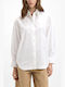 Women's Long Sleeve Shirt White