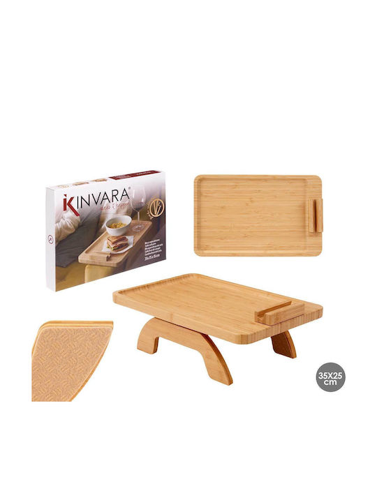 Kinvara Bamboo Δίσκος Σερβιρίσματος 35x25x15cm