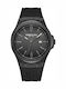Kenneth Cole Modern Classic Ανδρικό Ρολόι Μπαταρίας με Μαύρο Καουτσούκ Λουράκι
