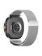 Techsuit Λουράκι Ανοξείδωτο Ατσάλι Ασημί (Samsung Galaxy Watch8, Watch8 Classic)