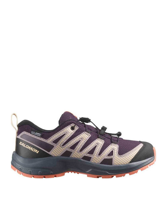 Salomon Kids Hiking Shoes Xa Pro V8 Waterproof Black