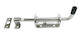 Mânere de Ușă cu Arc Elastic 304 129mm