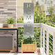 vidaXL Garden Decoration 32x1.7x140cm 876271