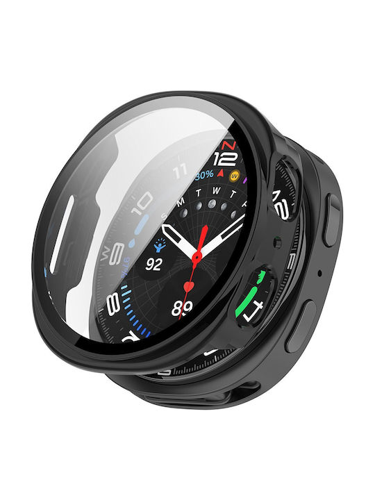 Techsuit Defense360 Pro в Черен цвят за Galaxy Watch8 40mm