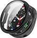 Techsuit Defense360 Pro in Schwarz Farbe für Galaxy Watch8 40mm