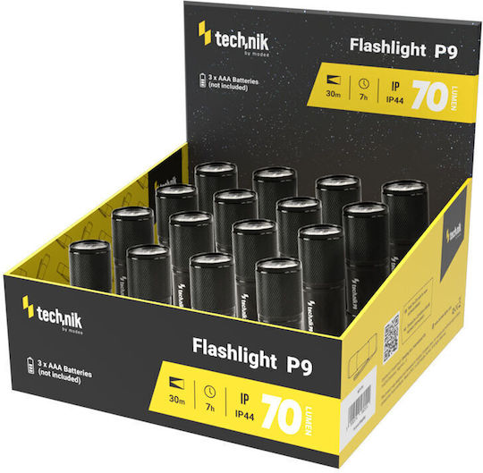 Technik Φακός LED IP44 με Μέγιστη Φωτεινότητα 70lm 16τμχ