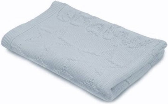 Matex Pătură Pepinieră Swaddling pături Tricotat Gri 75x100cm