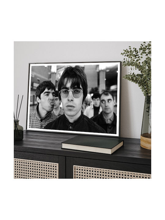Music Poster Oasis Ms150 30cm X 40cm Κάδρο Φυσι...