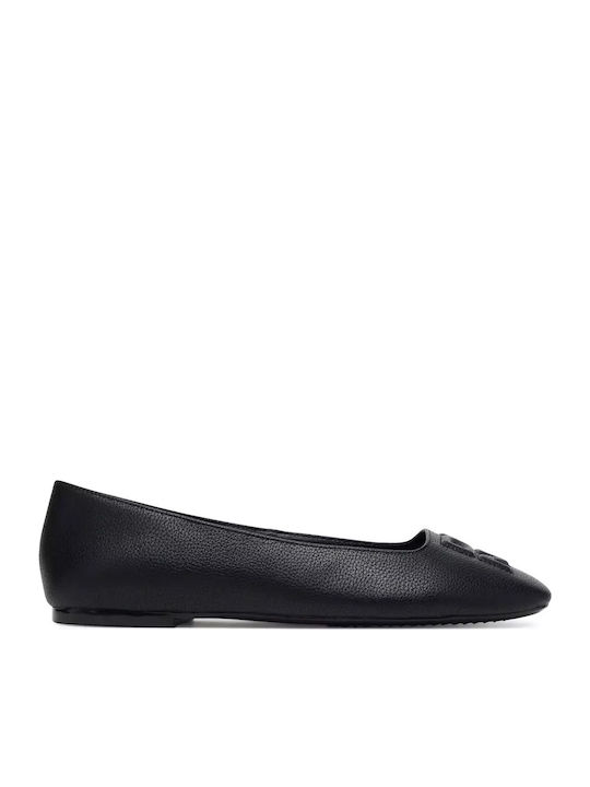 Leather Ballerinas Darianne Black
