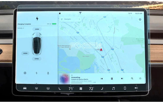 Protector De Ecran Auto Gloss 16.4" Compatibil Tesla Model 3