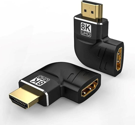 Coteci Μετατροπέας HDMI male σε HDMI female 1τμχ