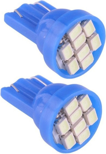 Raistar Λάμπες Αυτοκινήτου & Μοτοσυκλέτας T10 LED Κίτρινο 12V 0.3W 2τμχ