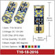 Λάμπα Αυτοκινήτου T10 LED 6000K Ψυχρό Λευκό 12-24V 3.6W