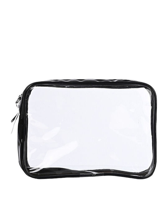 Kulturbeutel für Kosmetika Kleines Transparentes Schwarzes Kulturbeutel für Kosmetika Kleines Transparentes Schwarzes