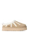 Tazz Closed Woolen Women's Slippers Beige