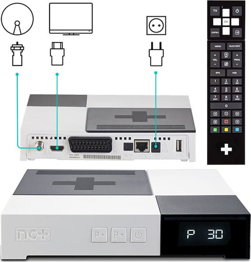 Lech Сателитен Декодер TNK3_3MPL_BG5 HD (720p) DVB-S / DVB-T