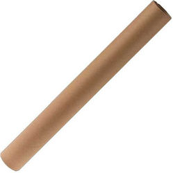 Cardboard Packaging Tube 3 Cm Inner Diameter 120 Cm Length Natural