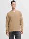Langarm Pullover Beige