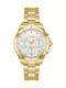 Boss Alley Women's Watch with Pink Gold Metal Bracelet