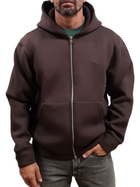 Jack & Jones Seal Brown с Качулка