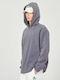 Jama Kapuzenpullover Grau