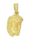 Kaloustian Pendant Kids Talisman with Jesus Christ made of Gold 9K PD11074