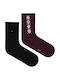 Tommy Hilfiger Γυναικείες Μονόχρωμες Κάλτσες Burgundy 2Pack