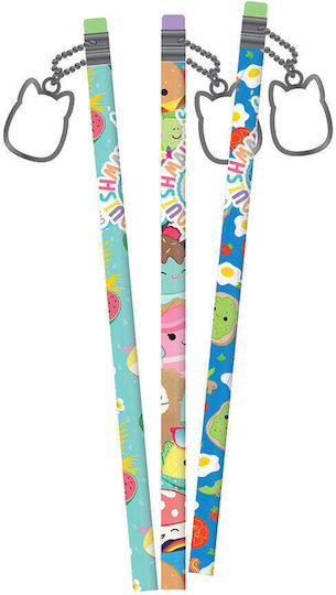 Gim Pencil Eraser & Decorative Squishmallows 3 Designs 1 Piece