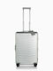 Porsche Design Roadster Cabin Travel Suitcase Aluminum Silver with 4 Wheels Height 55cm