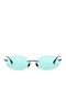 Red Raven Unholy Unisex Sonnenbrille mit Schwarz Gestell und Türkis Linse rd-000064-EMERALD-54716006334798